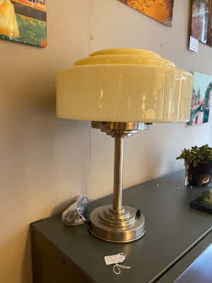 Tafellamp trapkap xl ivoor